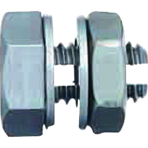 トラスコ中山 ニッサチェイン ステンレスボルトクリップ (20個入)(ご注文単位1箱)【直送品】