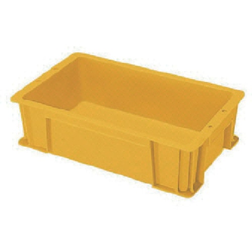 トラスコ中山 積水 T型コンテナ T-12 黄(ご注文単位1個)【直送品】