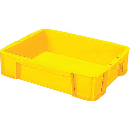 トラスコ中山 積水 T型コンテナ T-15 黄(ご注文単位1個)【直送品】