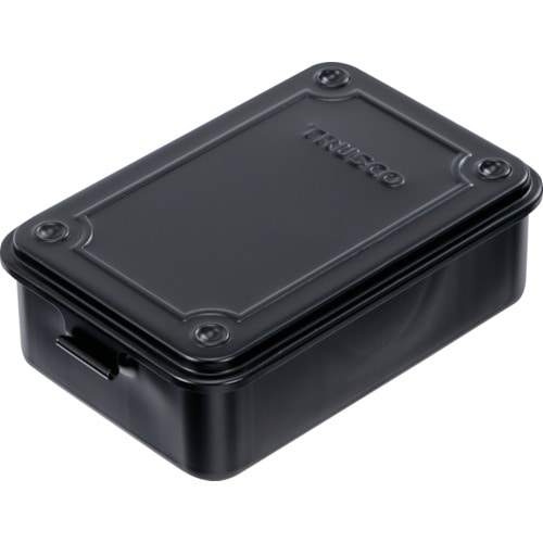 トラスコ中山 TRUSCO トランク型工具箱 154X105X52 つや消しブラック(ご注文単位1個)【直送品】