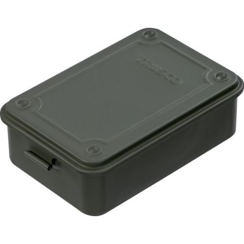 トラスコ中山 TRUSCO トランク型工具箱 154X105X52 つや消しOD(ご注文単位1個)【直送品】