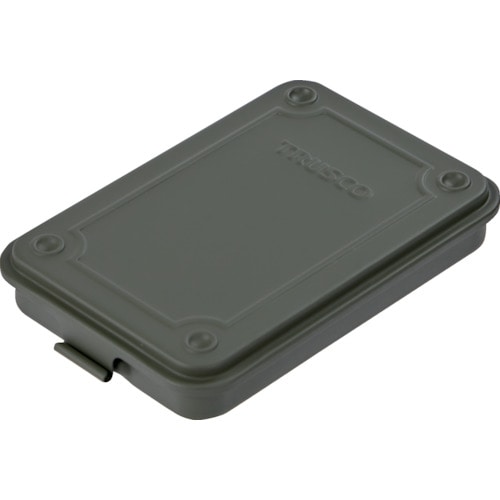 トラスコ中山 TRUSCO トランク型工具箱 154X105X29 つや消しOD(ご注文単位1個)【直送品】