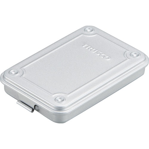 トラスコ中山 TRUSCO トランク型工具箱 154X105X29 シルバー(ご注文単位1個)【直送品】