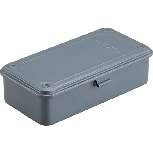 トラスコ中山 TRUSCO トランク型工具箱 203X109X56 アーセナルグレイ(ご注文単位1個)【直送品】