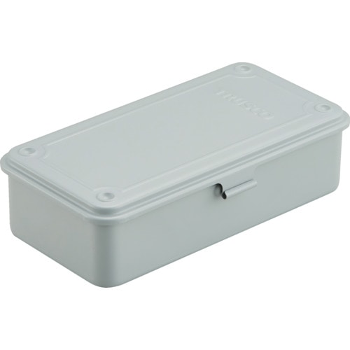 トラスコ中山 TRUSCO トランク型工具箱 203X109X56 ライトグレイ(ご注文単位1個)【直送品】
