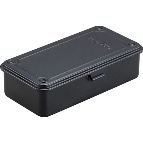 トラスコ中山 TRUSCO トランク型工具箱 203X109X56 つや消しブラック(ご注文単位1個)【直送品】