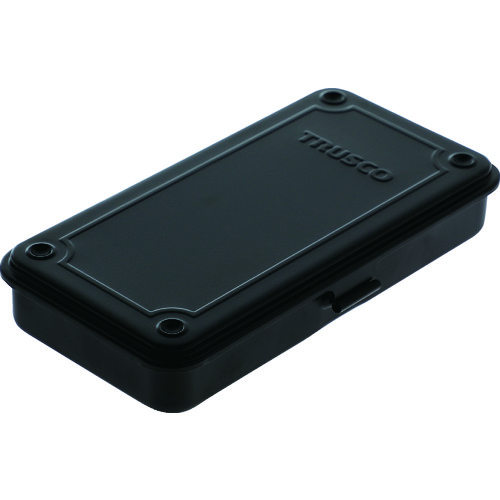 トラスコ中山 TRUSCO トランク型工具箱 203X109X35 つや消しブラック(ご注文単位1個)【直送品】
