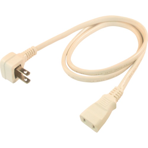 トラスコ中山 正和電工 高ワット用L型プラグ延長コード 1m(ご注文単位1本)【直送品】