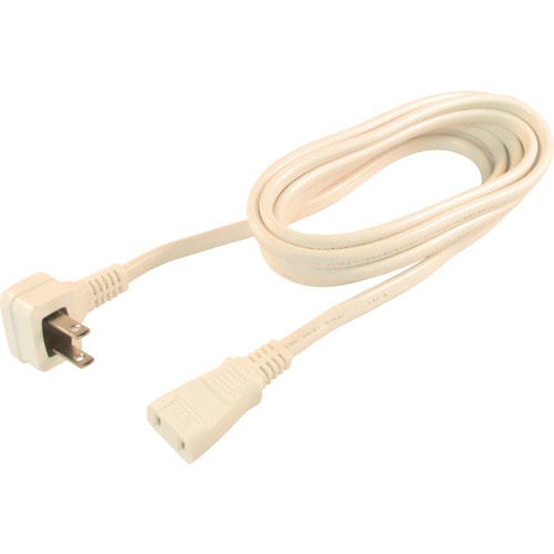 トラスコ中山 正和電工 高ワット用L型プラグ延長コード 3m(ご注文単位1本)【直送品】