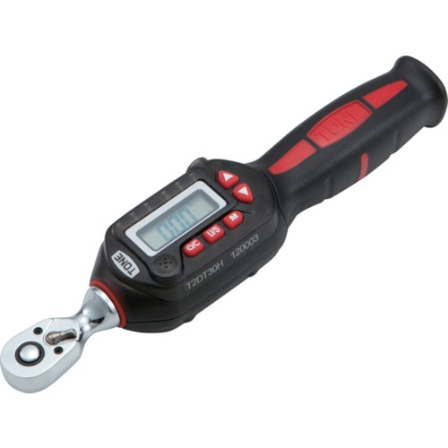 トラスコ中山 TONE トルクレンチ(デジタル式) ラチェットデジトルク トルク調整範囲6~30N・m(ご注文単位1個)【直送品】