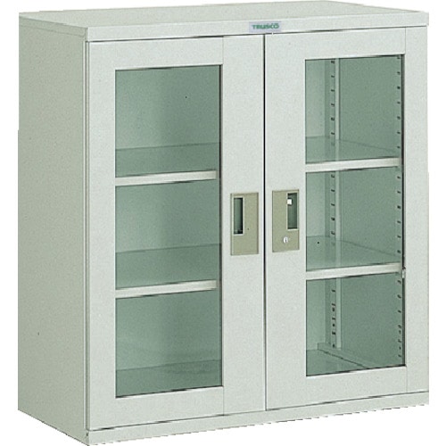 トラスコ中山 TRUSCO パーツケース バンラックケース M型 両開き扉 844X340XH880(ご注文単位1台)【直送品】