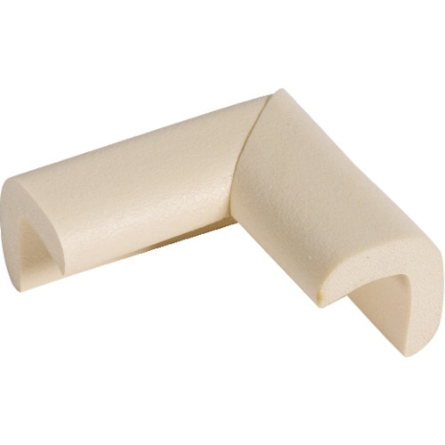 トラスコ中山 TRUSCO 安心クッション コーナー用 極細 30個入り アイボリー(ご注文単位1袋)【直送品】