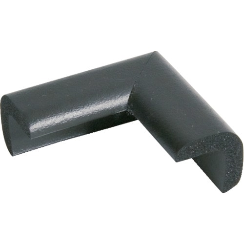 トラスコ中山 TRUSCO 安心クッション コーナー用 極細 30個入り ブラック(ご注文単位1袋)【直送品】