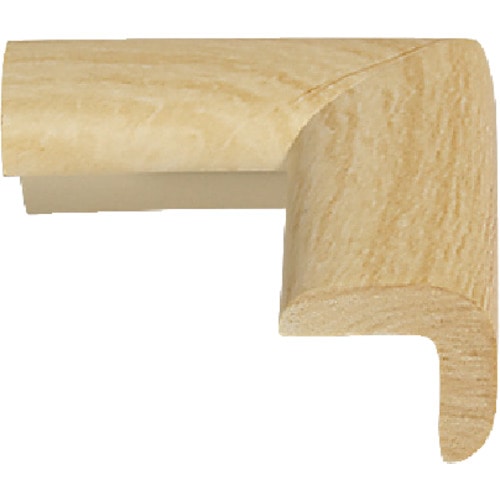 トラスコ中山 TRUSCO 安心クッション コーナー用 細 30個入り 木目(ご注文単位1袋)【直送品】