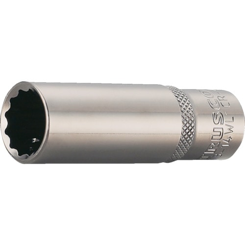 トラスコ中山 TRUSCO ディープソケット 12角タイプ 差込角9.5 対辺24mm(ご注文単位1個)【直送品】