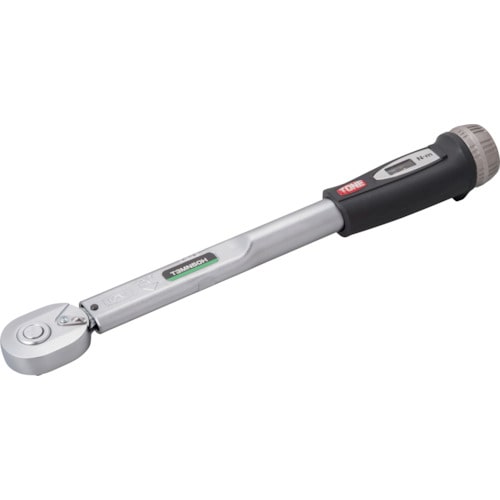 トラスコ中山 TONE プレセット形トルクレンチ(ダイレクトセット・ホールドタイプ) トルク調整範囲5~25N・m 差込角9.5mm(ご注文単位1個)【直送品】