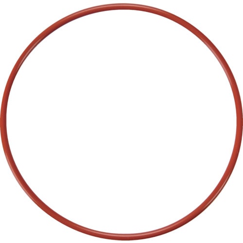 トラスコ中山 TRUSCO Oリング 4C P-120(1個入) 赤シリコンゴム(運動用・固定用)(ご注文単位1袋)【直送品】