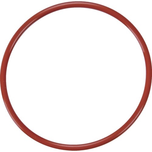 トラスコ中山 TRUSCO Oリング 4C P-85(2個入) 赤シリコンゴム(運動用・固定用)(ご注文単位1袋)【直送品】