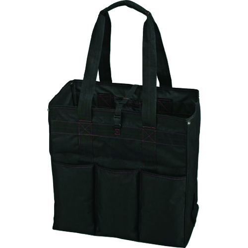 トラスコ中山 リングスター 1・2・3ツールバッグT-500Mブラック(ご注文単位1個)【直送品】