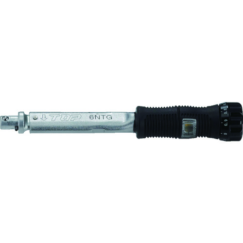 トラスコ中山 TOP グリップ付プリセット形トルクハンドル 調整範囲2~6N・m(ご注文単位1個)【直送品】