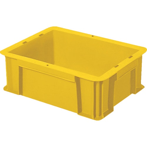 トラスコ中山 積水 T型コンテナ T-9 黄(ご注文単位1個)【直送品】