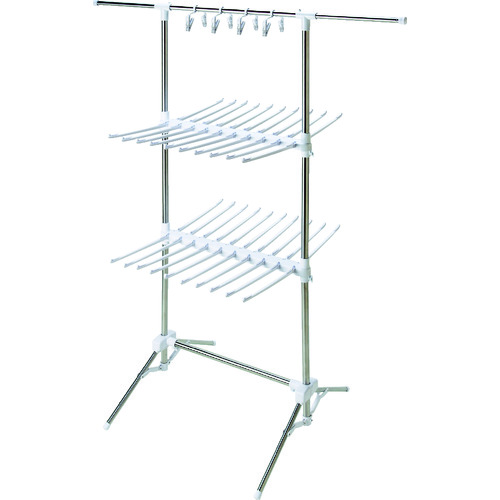 トラスコ中山 積水 セキスイ 物干しスタンド あさがお(ご注文単位1台)【直送品】