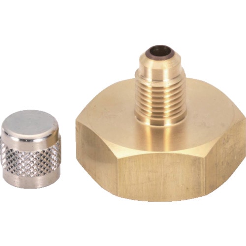 トラスコ中山 タスコ ボンベアダプター 1/4(ご注文単位1個)【直送品】