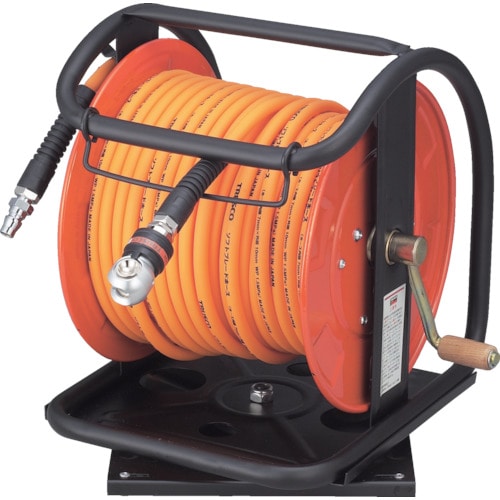 トラスコ中山 TRUSCO B型エアーリールスィングカップリング付8.5X12.5 20m巻(ご注文単位1台)【直送品】