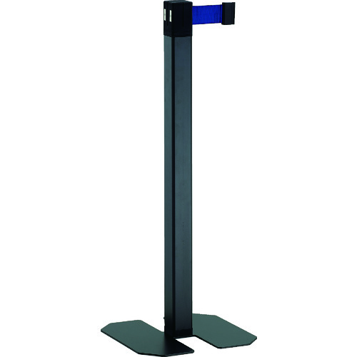 トラスコ中山 TRUSCO ベルトパーテーション ブラック ベルトカラーブラック(ご注文単位1セット)【直送品】