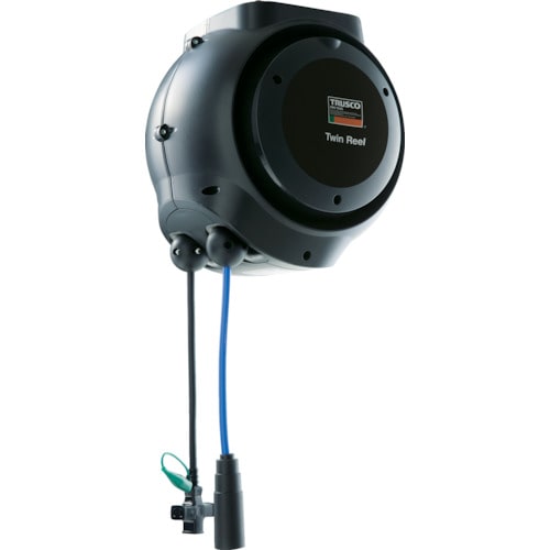 トラスコ中山 TRUSCO ツインリ-ル エア-Φ8.0X10M コード3芯X10M(ご注文単位1台)【直送品】