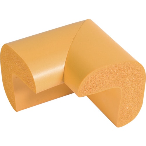 トラスコ中山 TRUSCO 安心クッション コーナー用 大 1個入り イエロー(ご注文単位1個)【直送品】