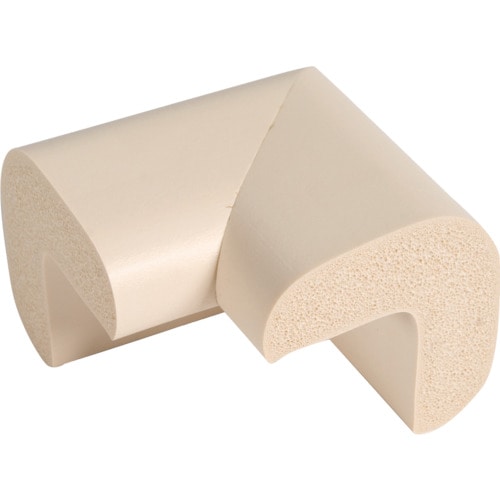 トラスコ中山 TRUSCO 安心クッション コーナー用 大 1個入り アイボリー(ご注文単位1個)【直送品】