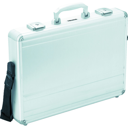 トラスコ中山 TRUSCO アルミケース (シルバー) 425×68×305mm(ご注文単位1個)【直送品】