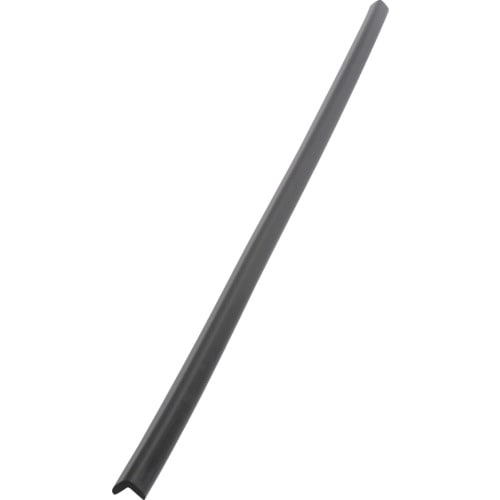トラスコ中山 TRUSCO 安心クッション L字型 細 1本入り ブラック(ご注文単位1本)【直送品】
