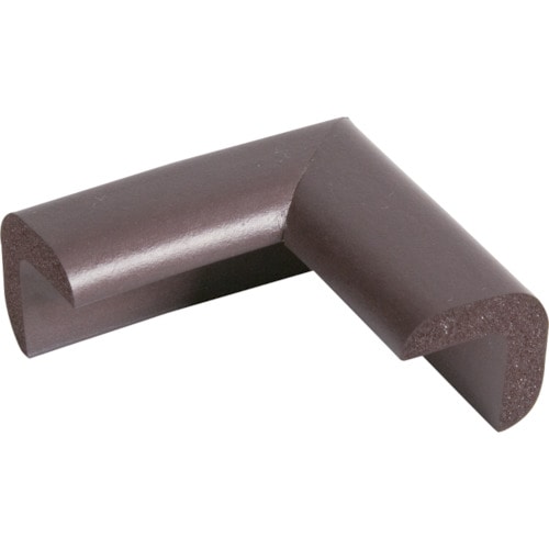 トラスコ中山 TRUSCO 安心クッションコーナー用 細 ブラウン(ご注文単位1個)【直送品】