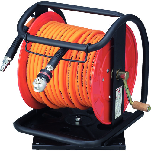 トラスコ中山 TRUSCO C型エアーリール スィングカップリング付 7X10mm 30m巻(ご注文単位1台)【直送品】