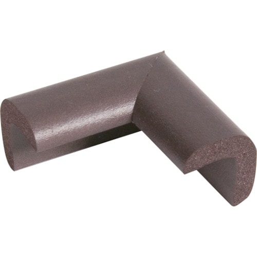 トラスコ中山 TRUSCO 安心クッションコーナー用 極細 ブラウン(ご注文単位1個)【直送品】