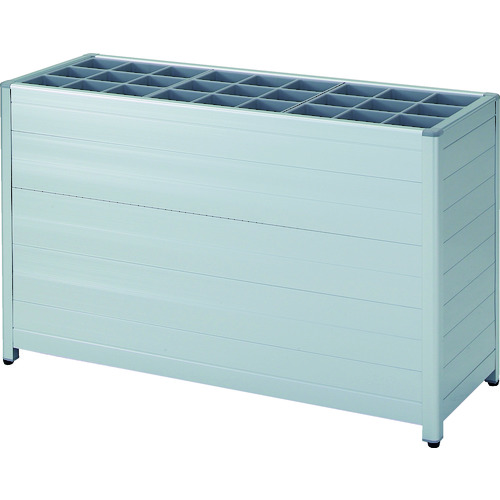 トラスコ中山 TRUSCO アルミ傘立て パネルタイプ 27本立(ご注文単位1台)【直送品】