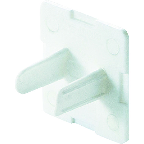 トラスコ中山 SANWA 電源タップ用コンセントキャップホワイト　836-2366（ご注文単位1袋）【直送品】