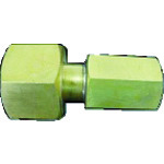 トラスコ中山 ヤマト 高圧継手(メス×メス 袋ナットタイプ) TB152(ご注文単位1個)【直送品】