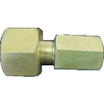 トラスコ中山 ヤマト 高圧継手(メス×メス 袋ナットタイプ) TB153(ご注文単位1個)【直送品】