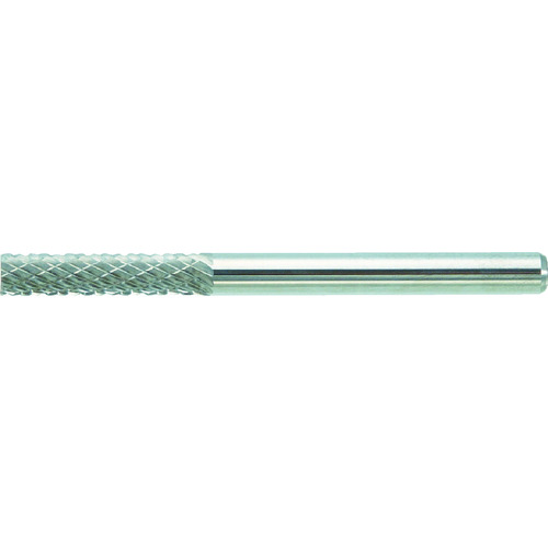 トラスコ中山 TRUSCO 超硬バー 円筒型 Φ3X刃長14X軸3 ダブルカット(ご注文単位1本)【直送品】