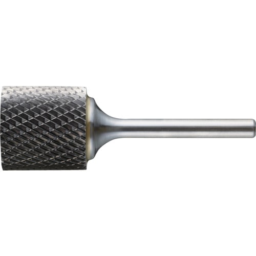 トラスコ中山 TRUSCO 超硬バー 円筒型 Φ25X刃長25X軸6 ダブルカット(ご注文単位1本)【直送品】