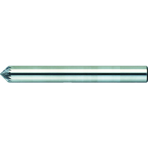 トラスコ中山 TRUSCO 超硬バー 円錐型90°Φ6X刃長3X軸6 ダブルカット(ご注文単位1本)【直送品】