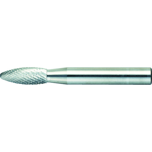 トラスコ中山 TRUSCO 超硬バー 楕円 Φ6X刃長16X軸6 ダブルカット（ご注文単位1本）【直送品】