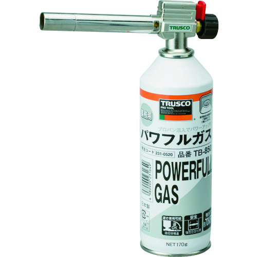 トラスコ中山 TRUSCO パワフルトーチ プロ仕様(ご注文単位1本)【直送品】