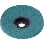 トラスコ中山 TRUSCO ベベルディスク グリーン 取付穴径Φ15 #400 (5個入)(ご注文単位1箱)【直送品】