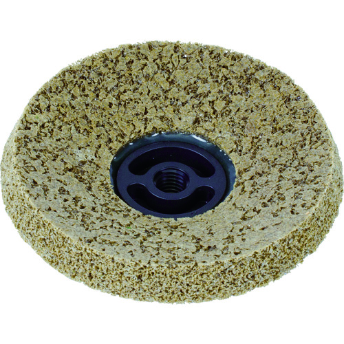 トラスコ中山 TRUSCO ベベルディスク ブラウン #180 1個入(ご注文単位1個)【直送品】