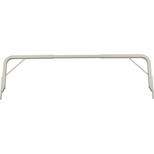 トラスコ中山 TRUSCO スチール製軽量ボルト式棚用オプション アーチ型転倒防止バー 適用通路幅1100～1420mm ネオグレー ネオグレー（ご注文単位1本）【直送品】