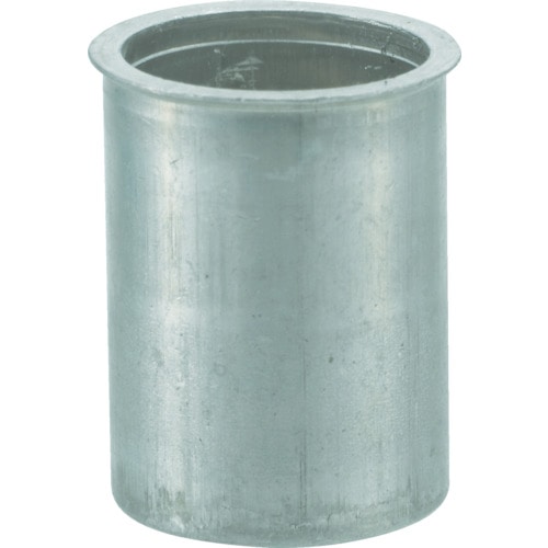 トラスコ中山 TRUSCO クリンプナット薄頭アルミ 板厚4.0 M8X1.25 500個入（ご注文単位1箱）【直送品】